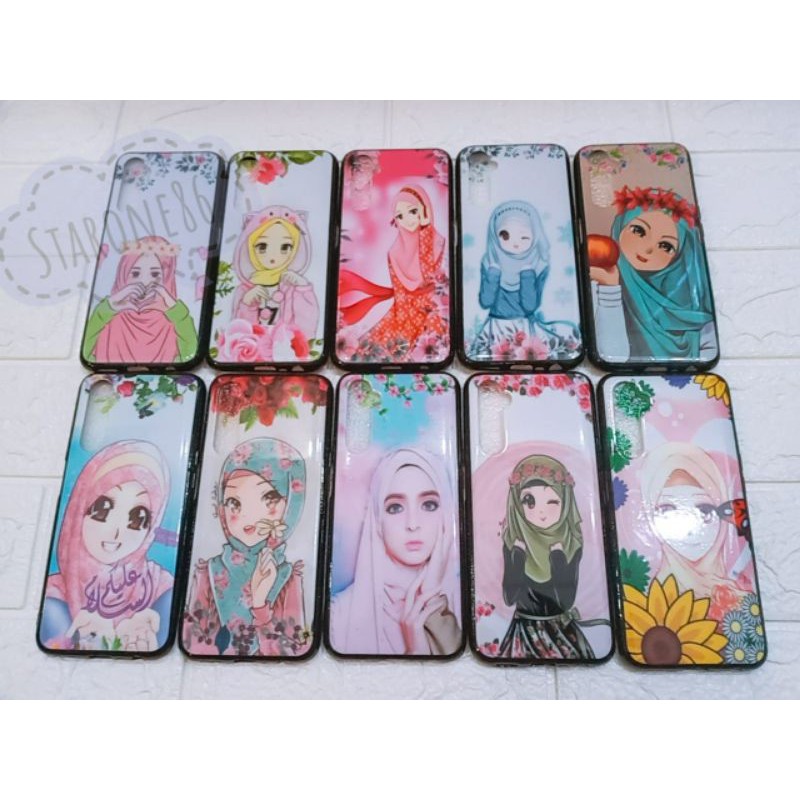 Case Fuze Vivo Y91c/Y93 (no fingerprint)  V19  V20  V20 SE Hijab Girl