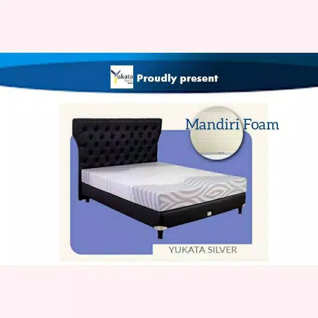 FREE ONGKIR Matras kasur busa yukata inoac silver (uk.200x160x30)