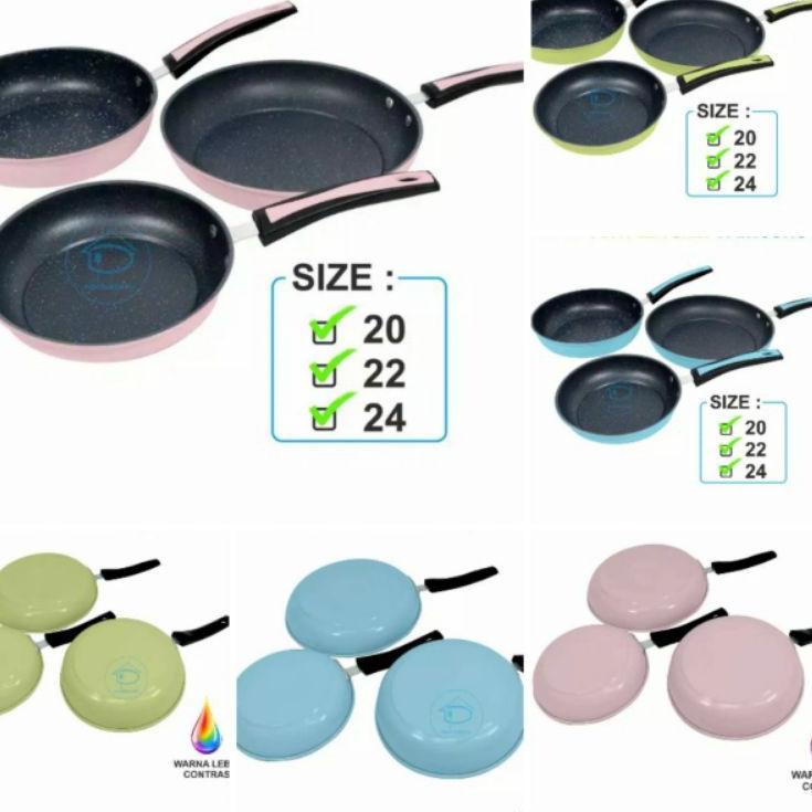 ご TEFLON WAJAN CALYPSO KUAIDA ANTI LENGKET ㅝ