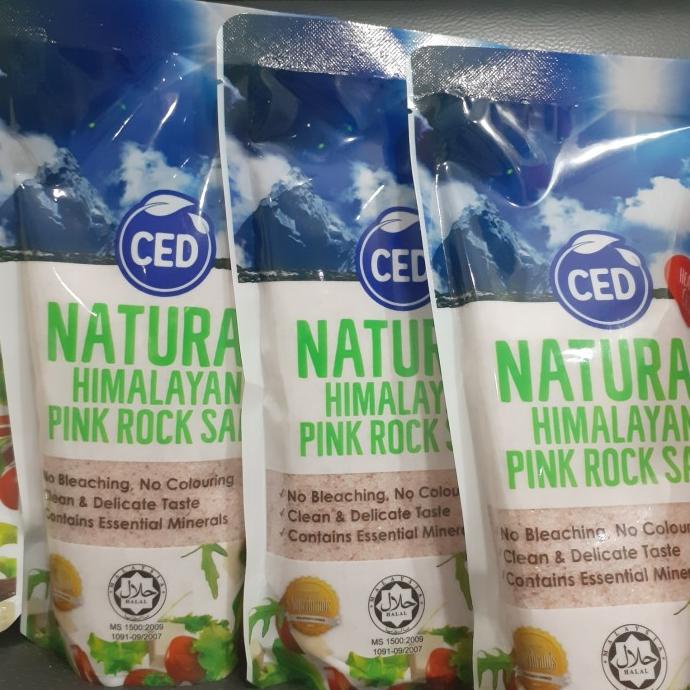 

[[COD]] himalayan pink salt 1 kg. garam himalaya BERMUTU Kode 1199