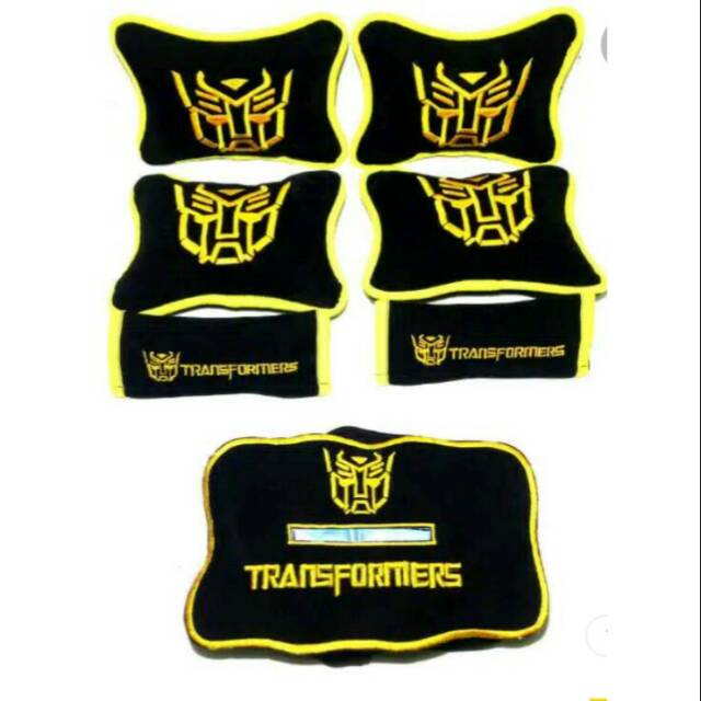 Bantal mobil transformers aksesories bantal