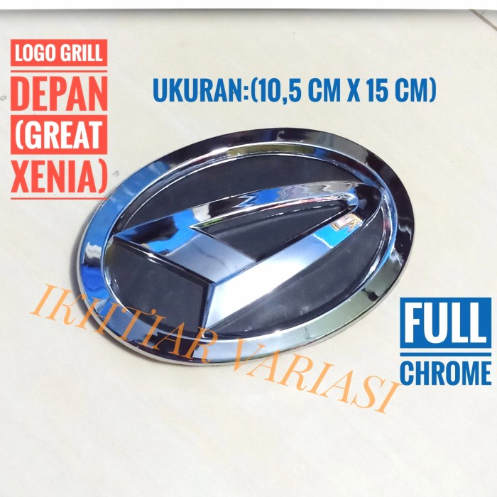 Logo depan Xenia Logo Xenia depan Lambang Daihatsu Xenia Depan