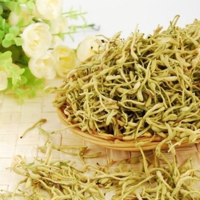 

Honeysuckle / jin yin hua / Teh Bunga honeysuckle Asli import 50gram