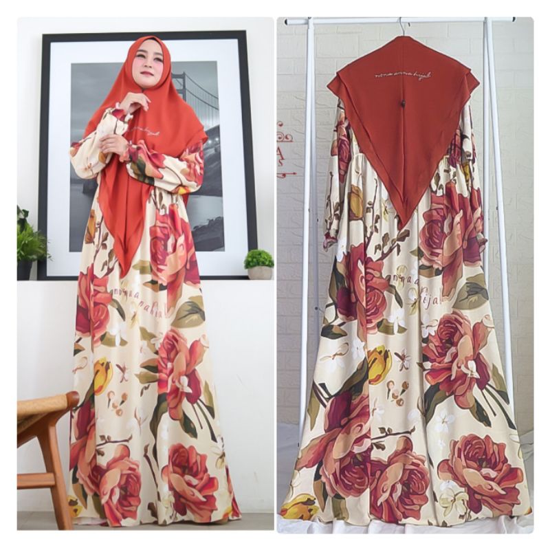 MERINDA BY NONA ANNA HIJAB | gamis | nona Anna hijab