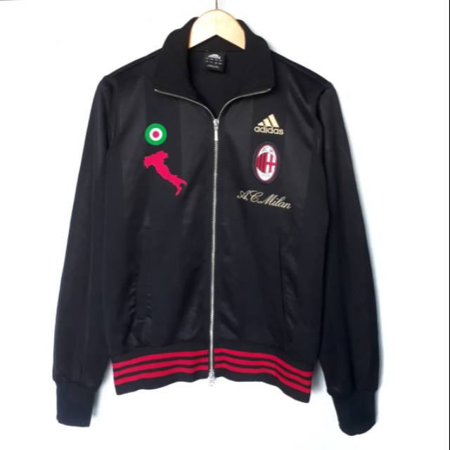 JAKET ADIDAS AC MILAN FC ORIGINAL