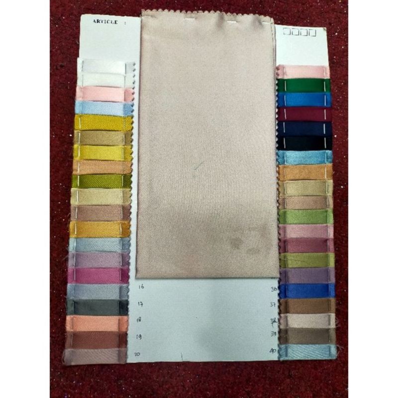 Termurah  KAIN METERAN SATIN ROBERTO CAVALI lebar 1,5meter