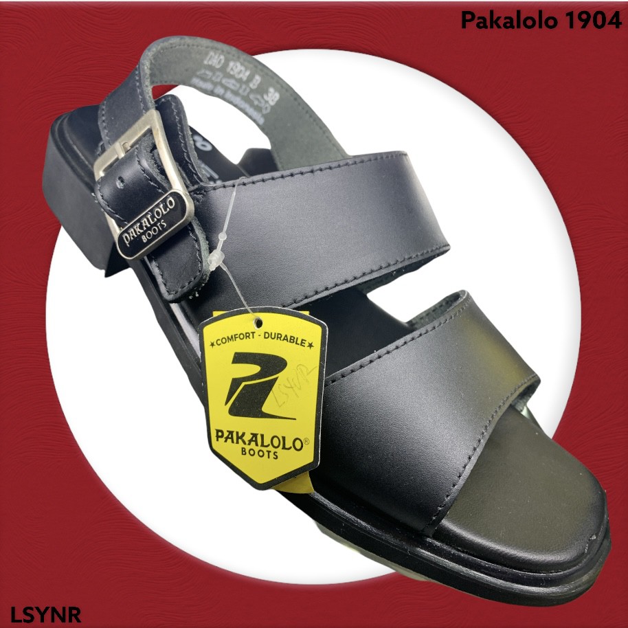 Sandal Pakalolo 1904 - Sandal Pria - Sandal Cowok - Sandal Kulit - Sandal Keren - Sandal Kulit Asli