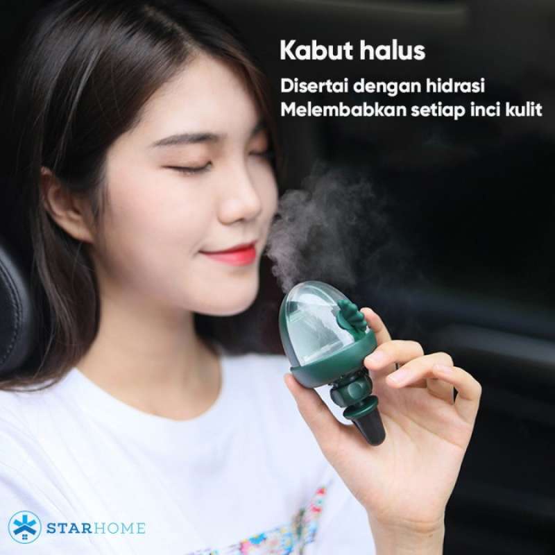 Car Humidifier Car Diffuser Pelembap Udara Rumah Humidifier LED J03B