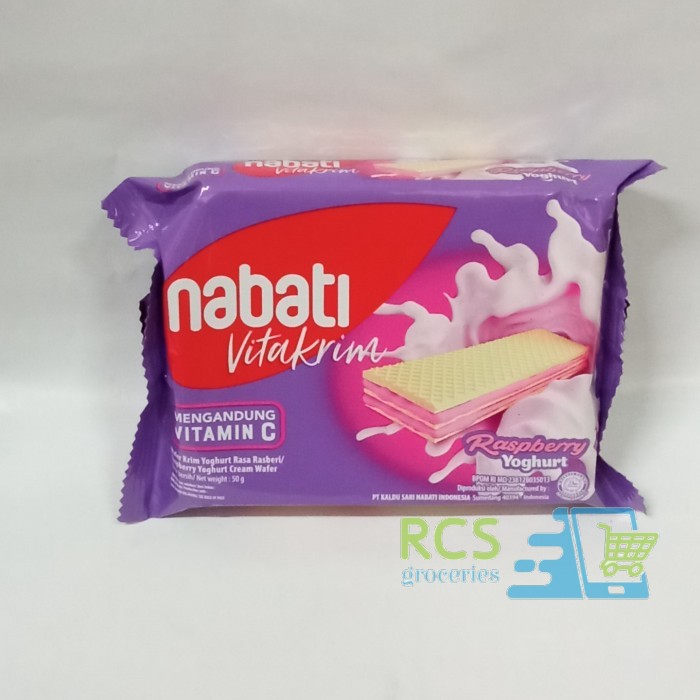 

Nabati Wafer 50 gr Rasa Raspberry Yoghurt