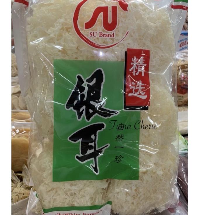 

Hot - jamur putih / dried white fungus SU brand 500 gr
