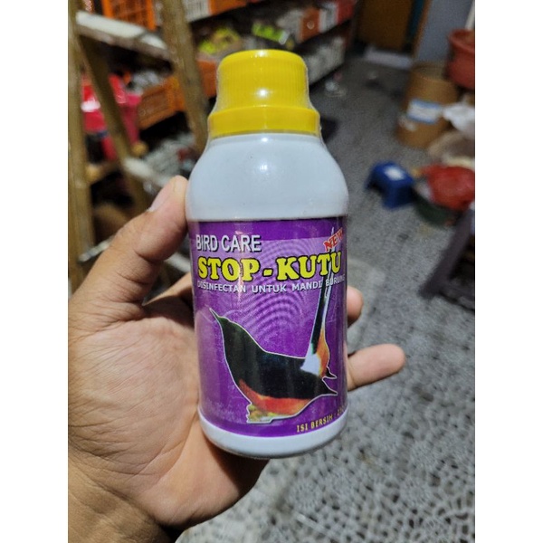 stop kutu burung obat kutu