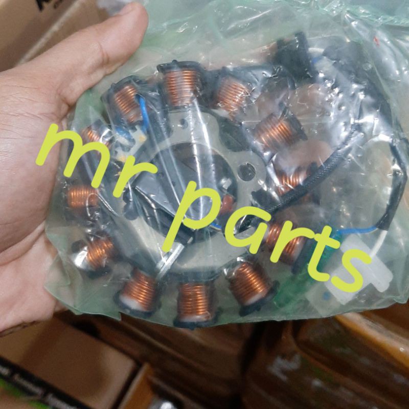 spull spul spool sepul stator assy kawasaki ksr 110 pro original