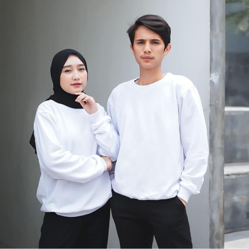 BASIC SWEATER OBLONG / UNISEX PRIA-WANITA