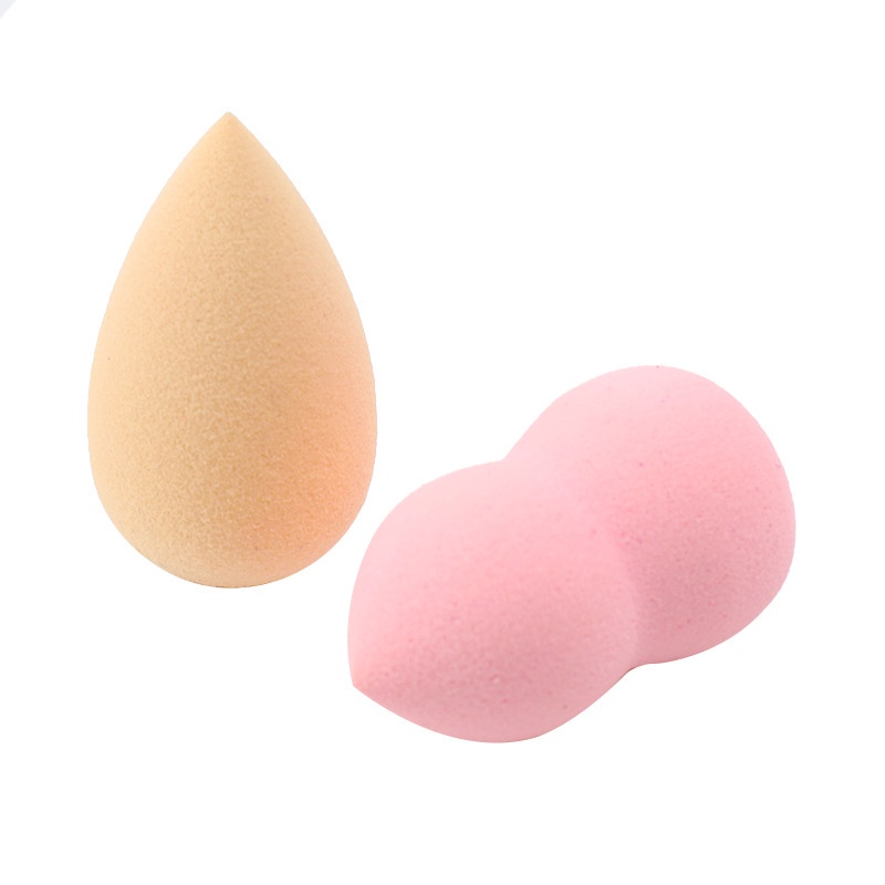 4 / 12pcs Spons Beauty Blender Bentuk Tetesan Air Mini Untuk Blending Foundation / Concealer Basah / Kering