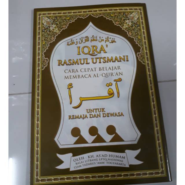 Iqro Utsmani Untuk Dewasa dan Remaja