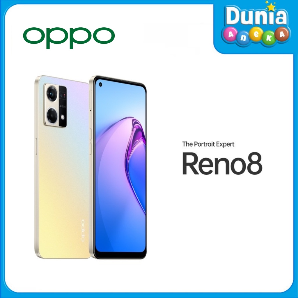 OPPO RENO8 4G 8/256GB SMARTPHONE - GARANSI RESMI OPPO INDONESIA