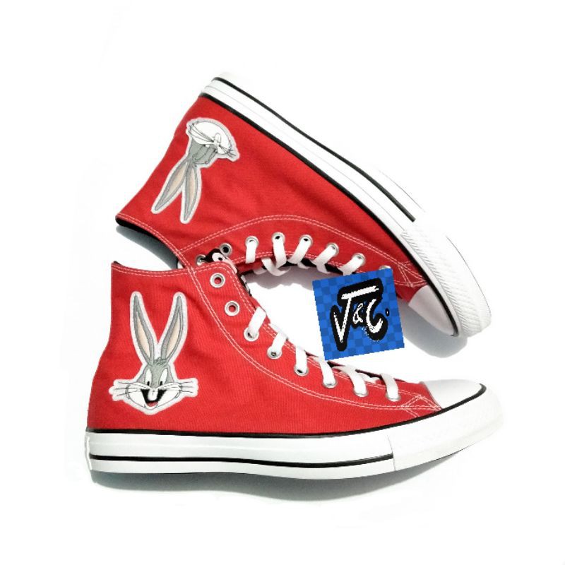 Hotukdeals Kids Converse X Bugs Bunny Chuck Taylor All Star High Top ?? And  They've Now Got 25% Off Featuring An Embroidered Bugs Bunny Patch And  Special 