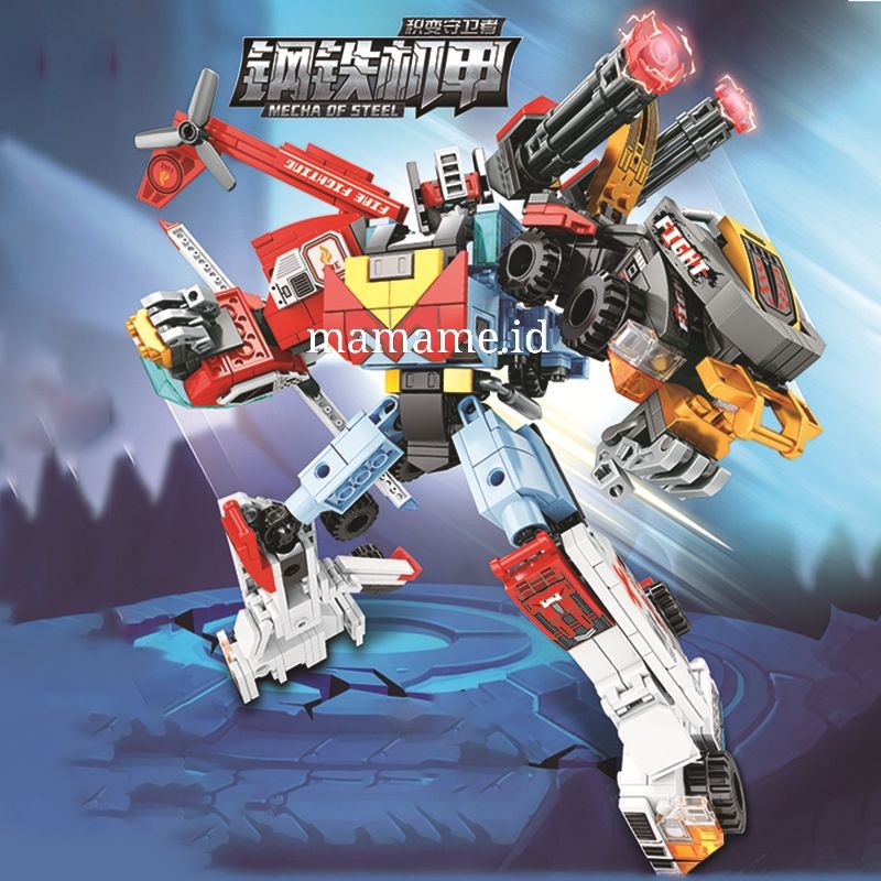 SEMBO BLOK TRANSFORMER MOBIL BALOK SEMBO