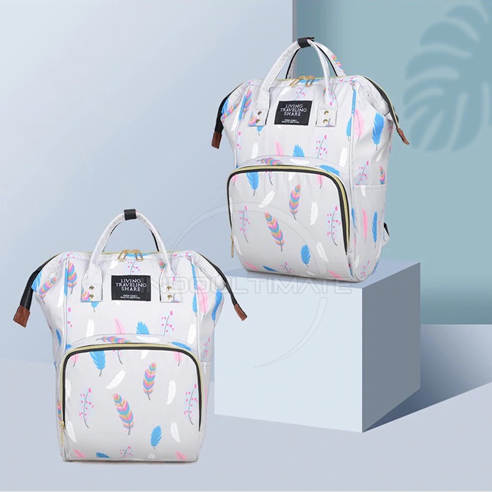 Tas Bayi Ransel Besar Mommy Bag Motif WATER RESISTANT CC-794 Tas Popok perlengkapan Bayi