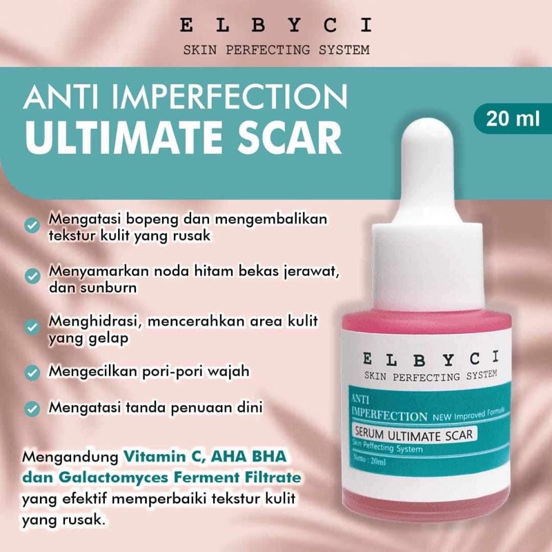 SERUM ULTIMATE SCAR ELBYCI/SERUM BOPENG JERAWAT