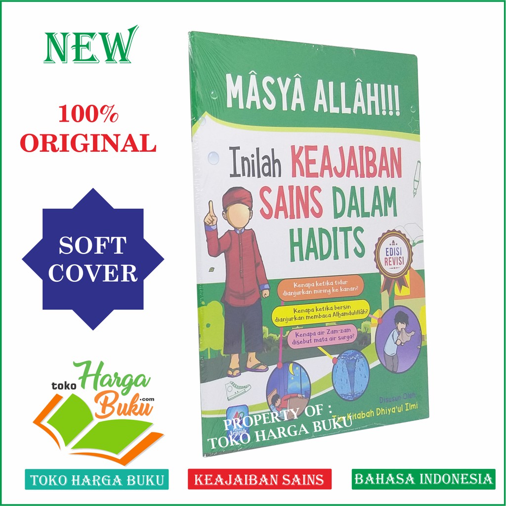 Foto Masya Allah!!! Inilah Keajaiban Sains Dalam Hadits Full Colour - Buku Anak