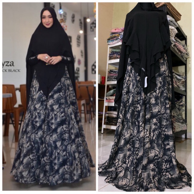 Aeyza series original dress by kasih hijabku