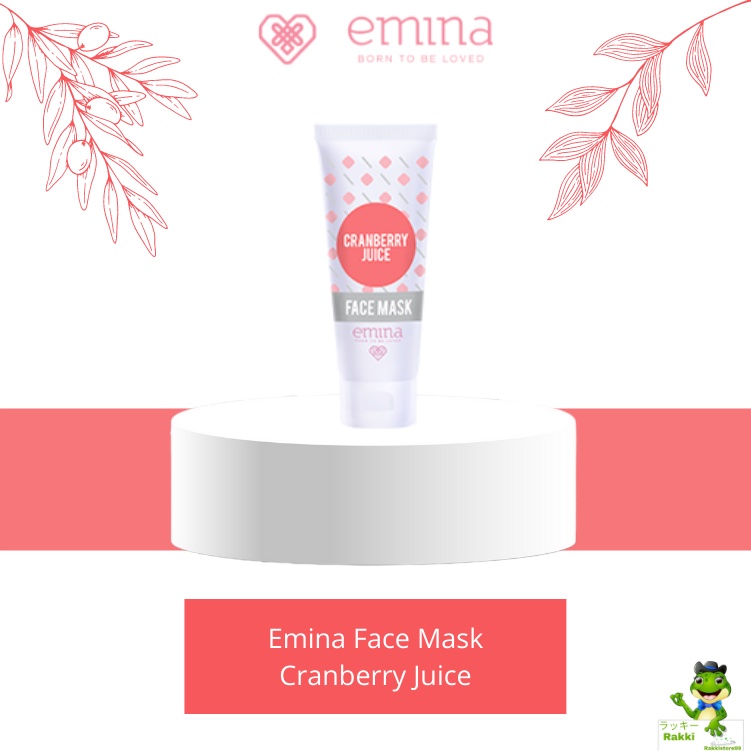 ❣️Rakkistore99❣️Emina Cranberry Juice Face Mask (100% Original)