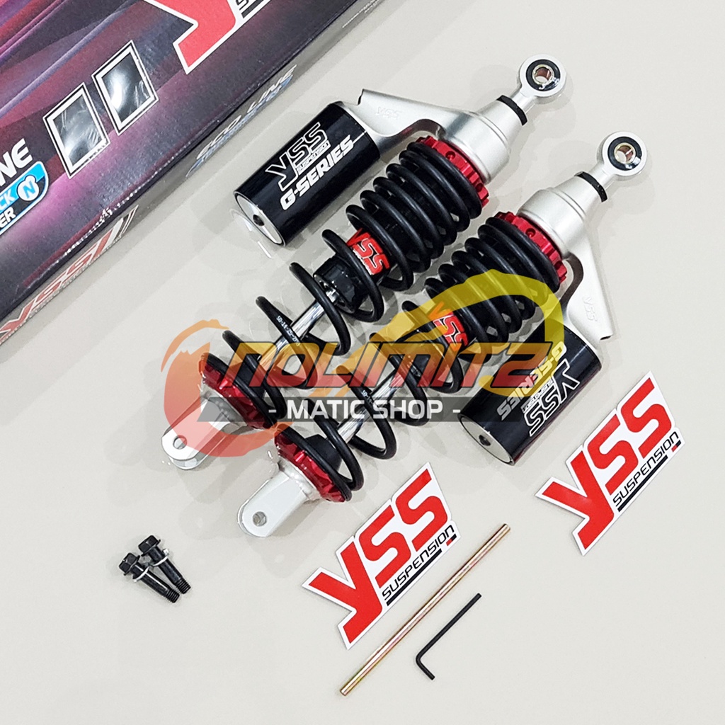 Jual Shock YSS G Plus Eco Line Black Edition 335mm Shockbreaker NMAX ...