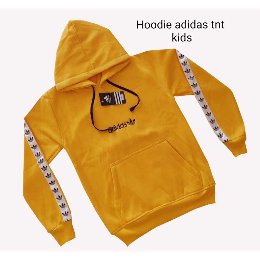 Sweater Hoodie ADIDAS List Tnt Kids Usia 7-12 Tahun Fleece Teball