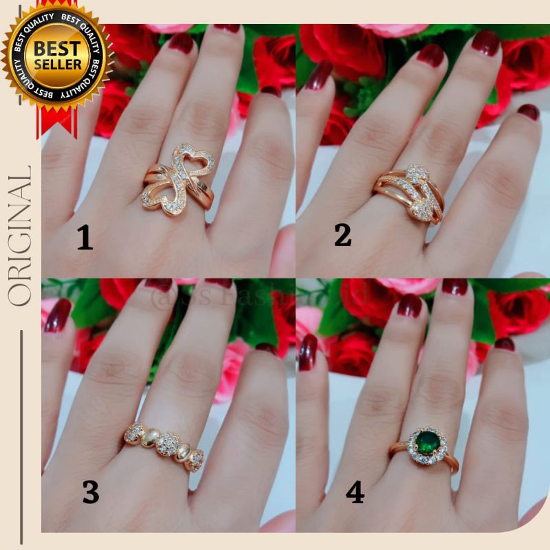 Cincin Emas Xuping Termurah 4321