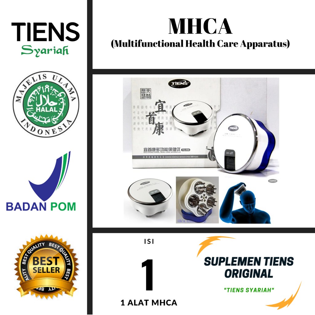 Alat Pembesar Payudara MHCA Tiens, Alat Pembesar Payudara Dan Bokong, Alat terapi sakit kepala