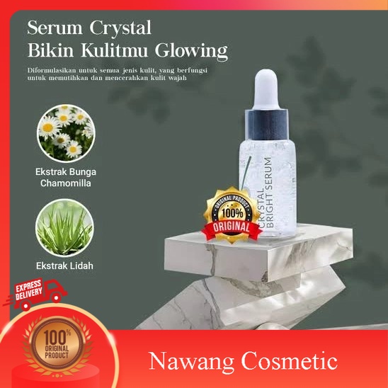 Serum NR Nature Reaction Crystal Bright Serum Agar Wajah Glowing  20ml Serum NR Glow / NR