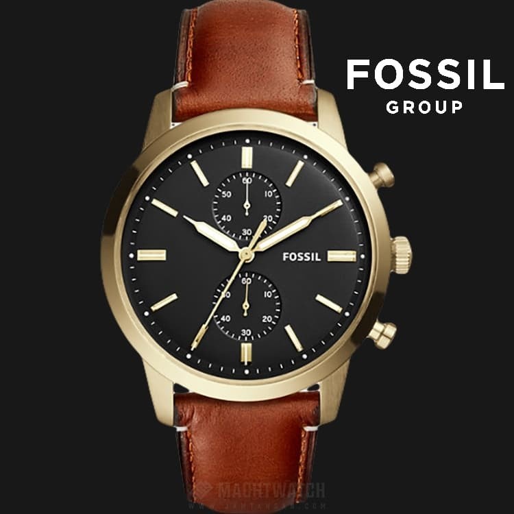Cashback Jam Tangan Pria Fossil FS5338 - FS 5338 Baterai Strap Leather Jam Tangan Pria Hadiah bayar 