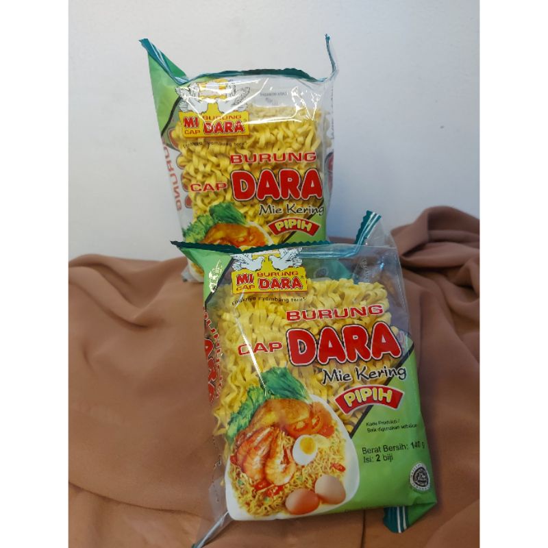 

Mie burung dara Pipih 140 gr