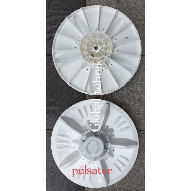 Pulsator Mesin Cuci Polytron  zeromatic Otomatis 1 tabung gigi 11 diameter 34cm