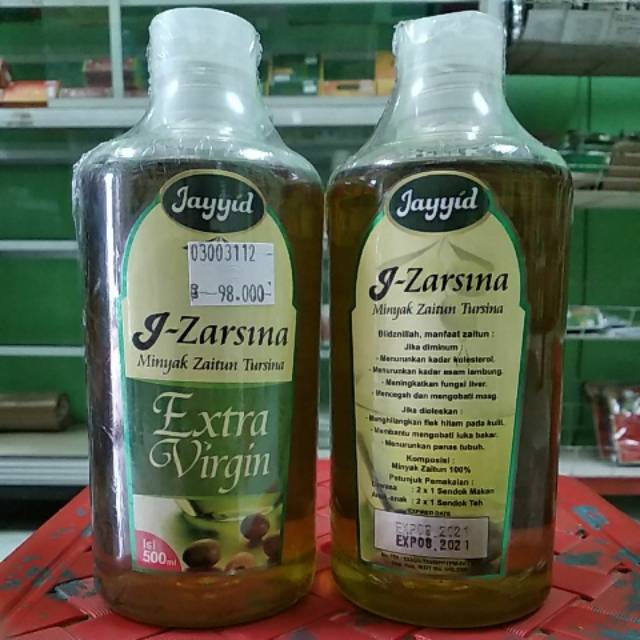 

Minyak Zaitun Extra Virgin Jayyid 500ml