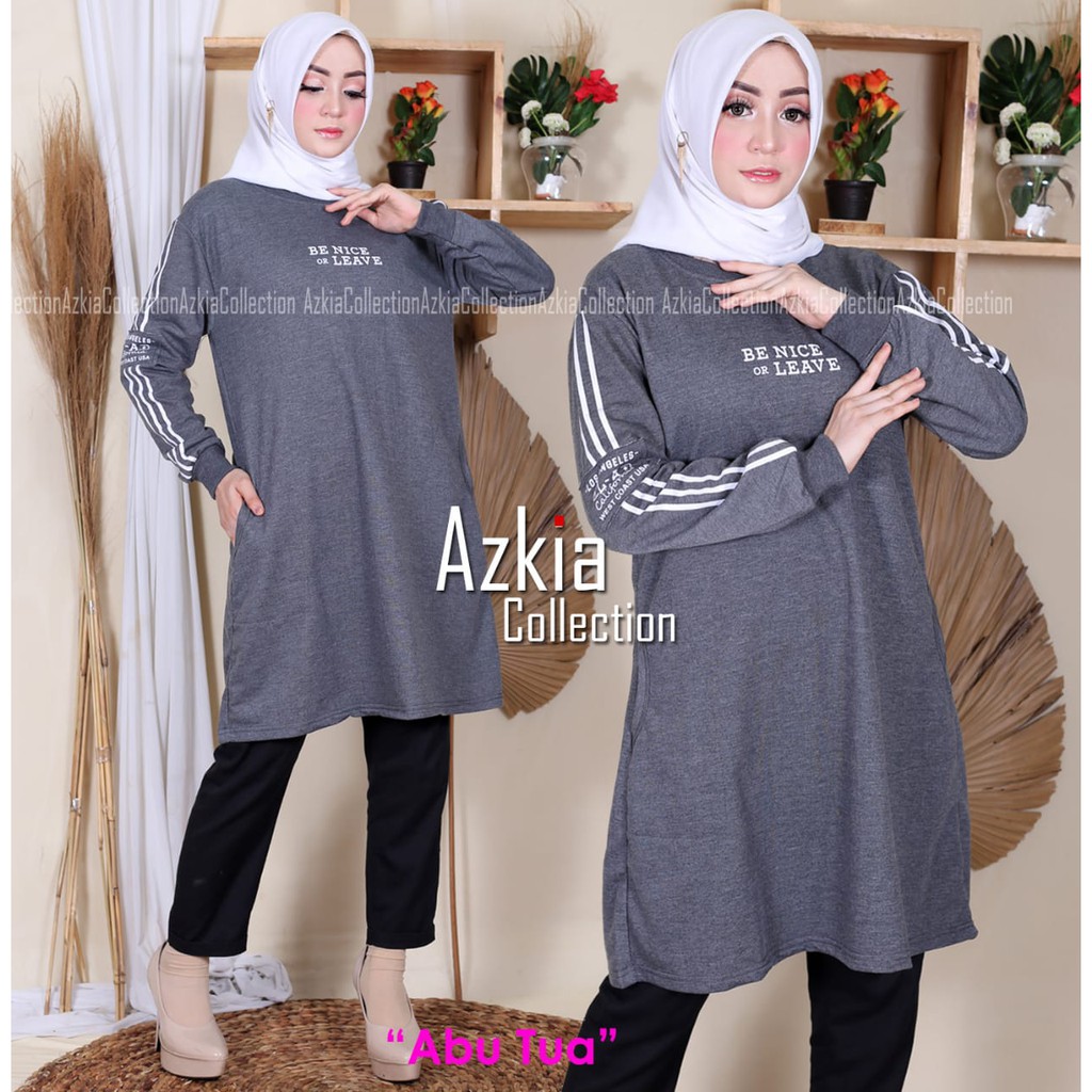 KAOS TUNIK WANITA BAHAN BABYTERRY PREMIUM