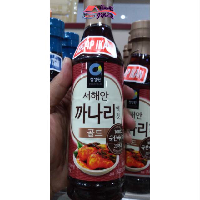 

Chung Jung One canary sauce kecap ikan Korea kecap ekstrak belut 500gr