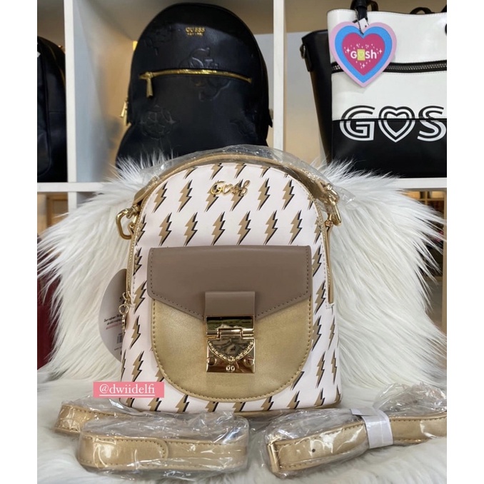 Gosh art 842 beige tas gosh ransel gosh multifungsi