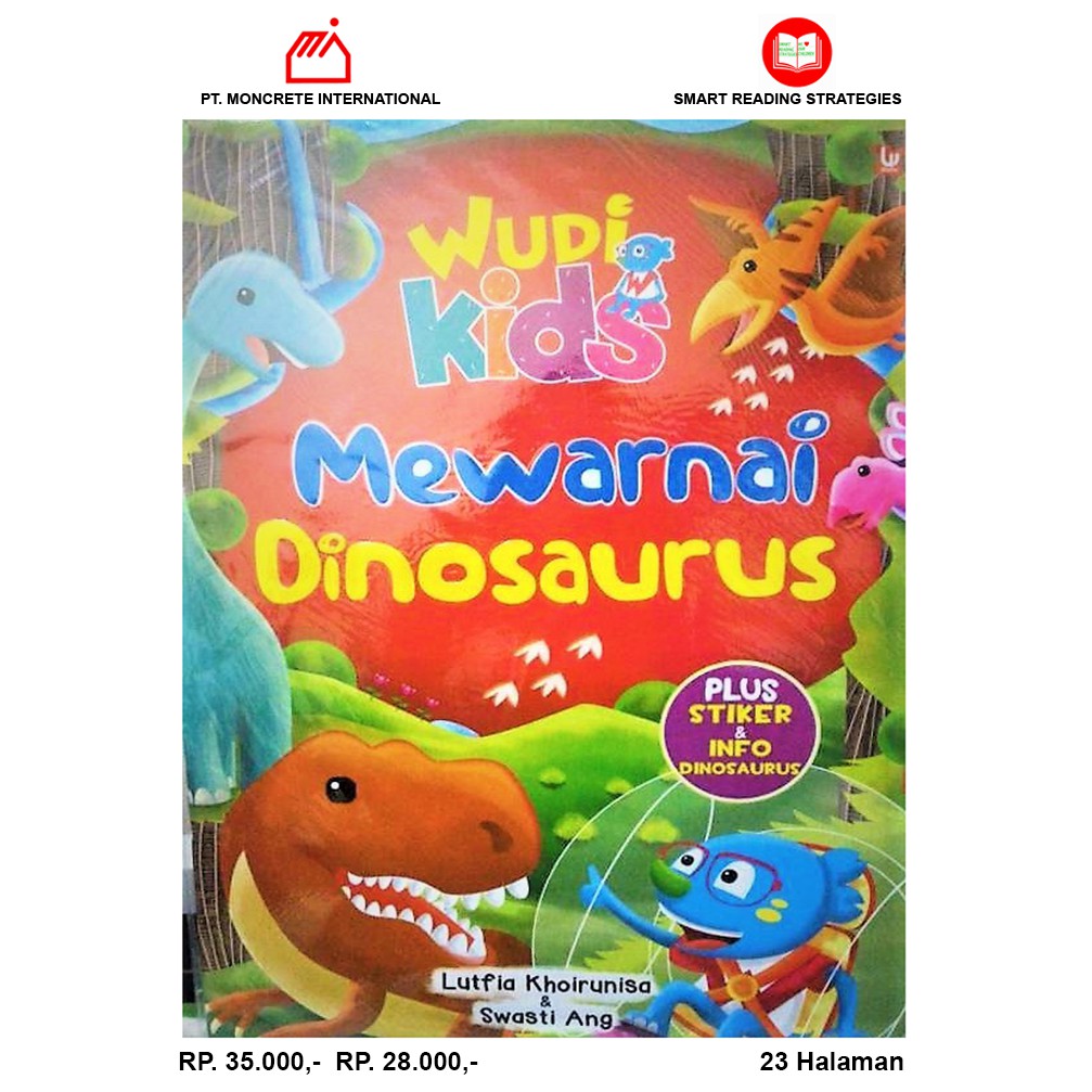WUDI KIDS MEWARNAI DINOSAURUS