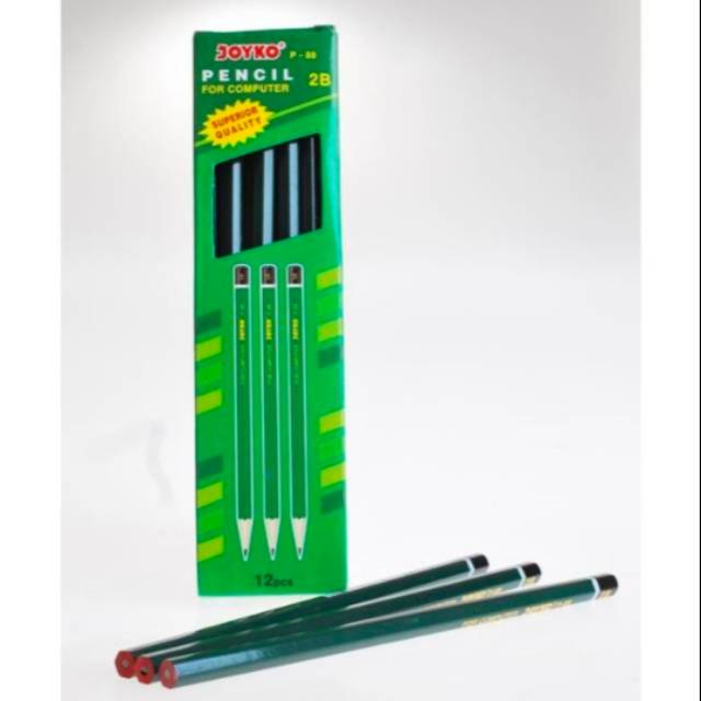 

Pensil 2B Joyko (hijau P-88) 1pcs