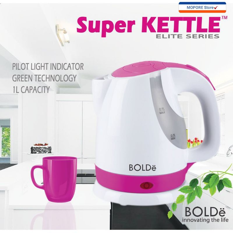 BOLDe Super KETTLE Elite Series Teko Pemanas Air Listrik BEST seller