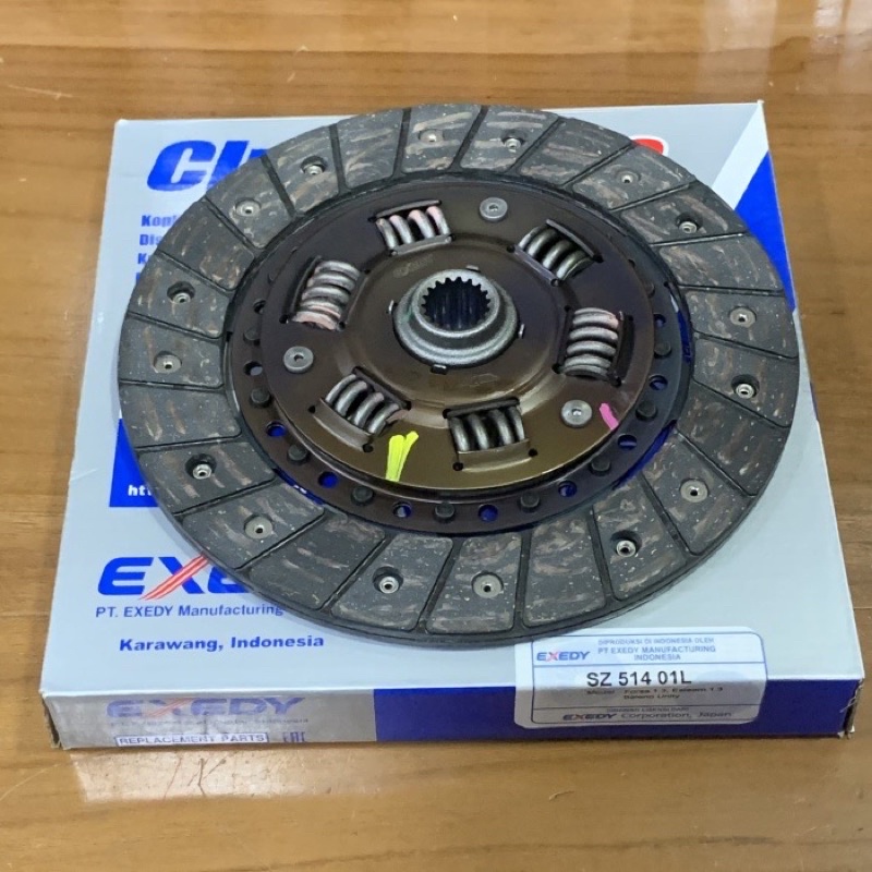 Plat Kopling Disc Clutch Esteem 1.3 Forsa 1.3 Baleno 1.3 Exedy SZD-224