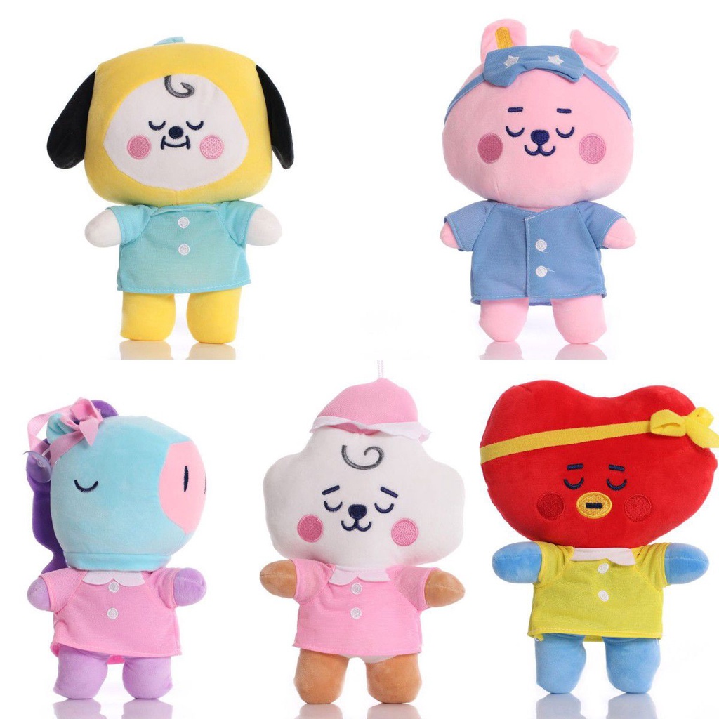 Bt21 Mainan Mewah Boneka Boneka Tata Mang Chimmy Rj Koya Cooky Shooky Van Kpop