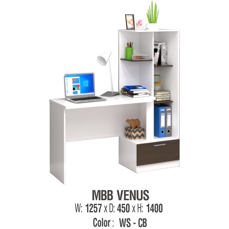 MEJA BELAJAR MEJA KERJA MBB VENUS GOJEK