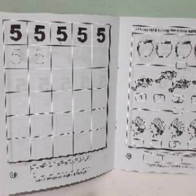 Buku Paud TK Metode Praktis Mudah Mengenal Angka 1 2