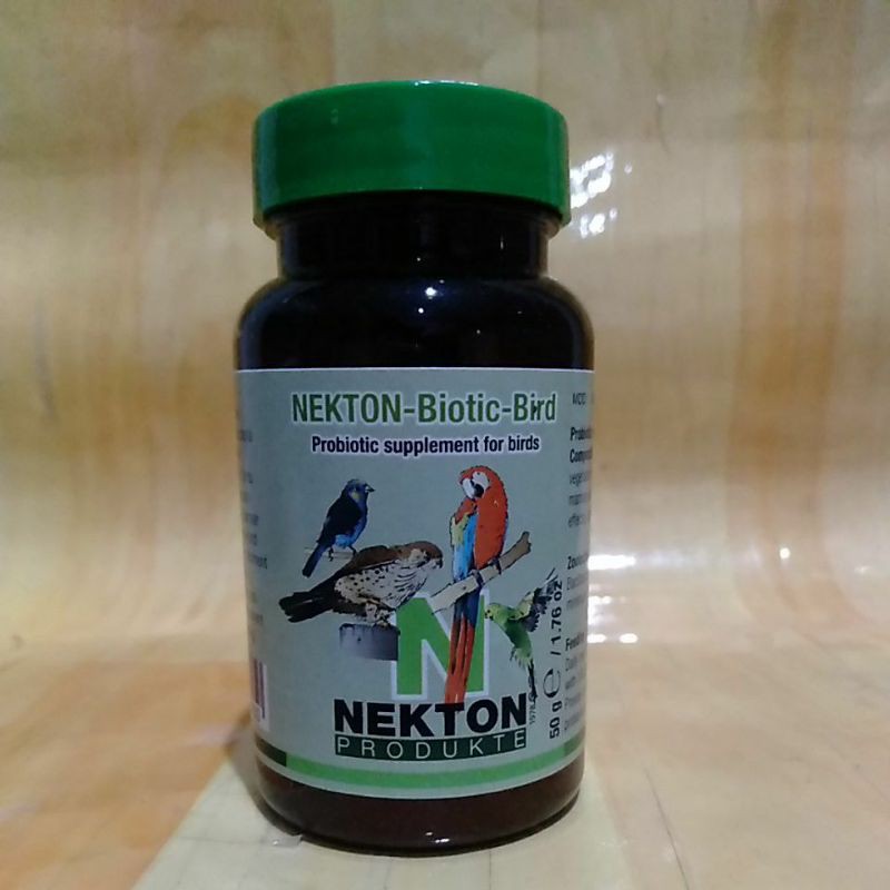 Suplemen Probiotik Burung Nekton 50gram suplemen semua burung