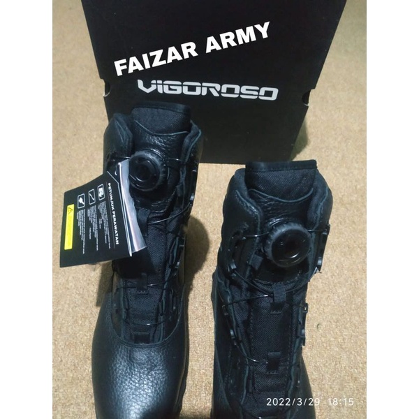 SEPATU PDL TALI PUTAR VIGOROSO/SEPATU PDL VIGOROSO ASLI/SEPATU PDL TERBARU