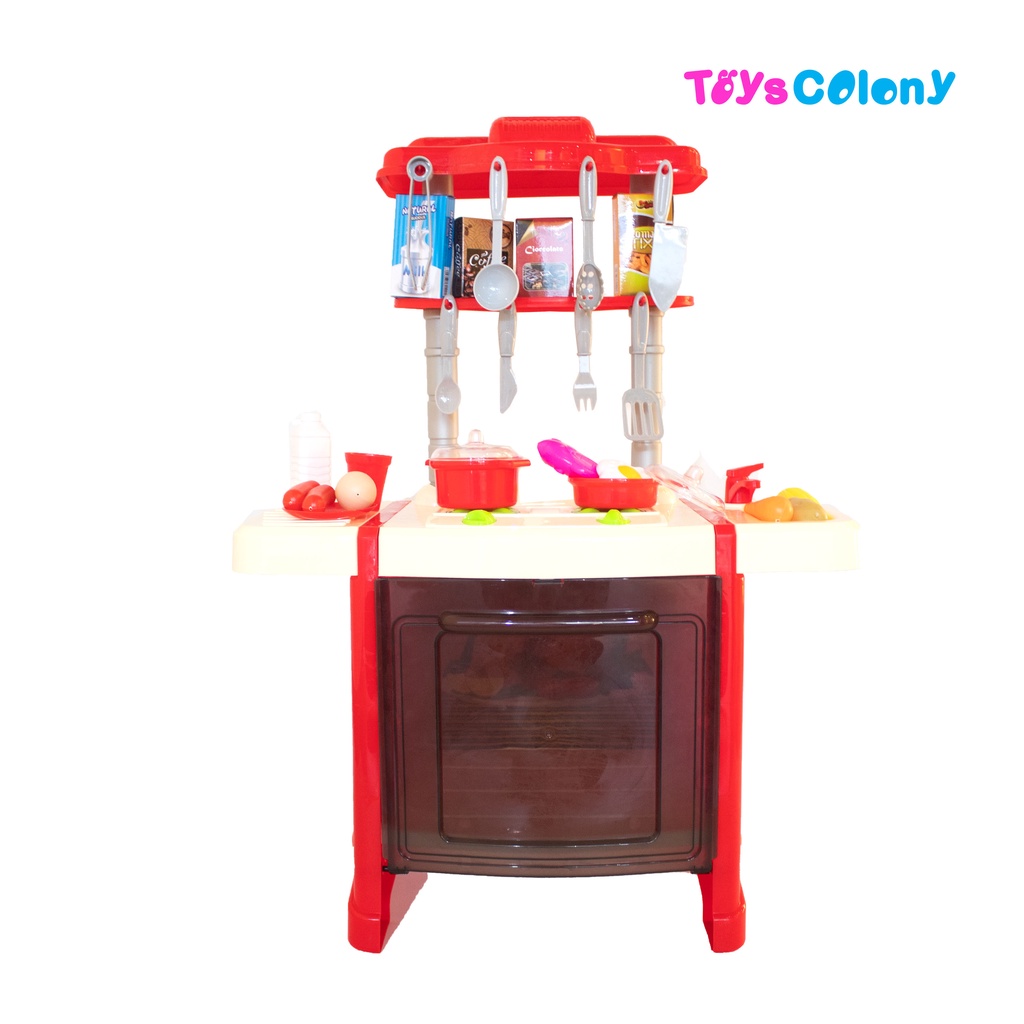 COOKING CHEF - MAINAN ANAK MASAK-MASAKAN LUXURY KITCHEN PLAY SET