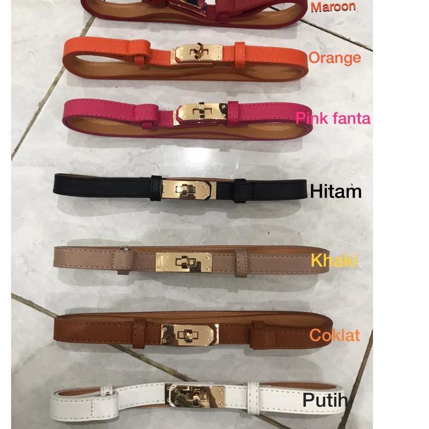 BELT SABUK WANITA IKAT PINGGANG - GESPER WANITA - BELT KELLY IMPOR IMPORT - BANGKOK BKK 2